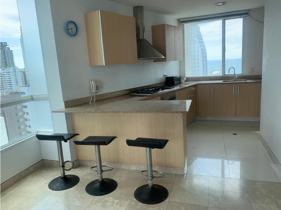 VENTA DE APARTAMENTO USO RESIDENCIAL, BARRIO BOCAGRANDE -CARTAGENA-COL — foto 5