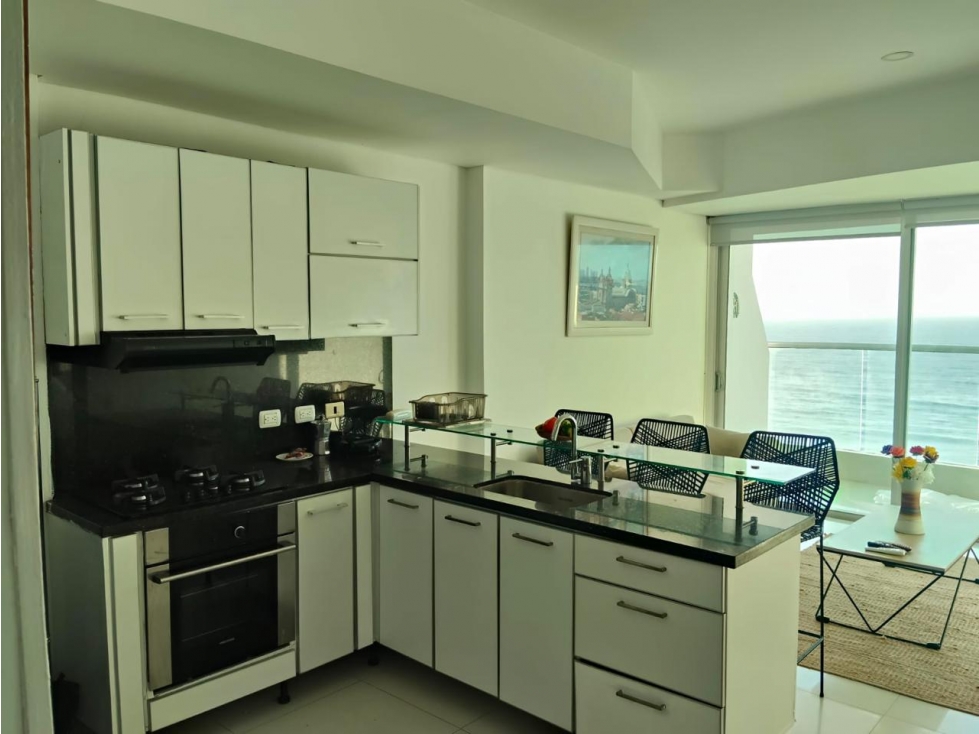 VENTA APARTAMENTO AMOBLADO USO TURÍSTICO- BARRIO BOCAGRANDE- CARTAGENA — foto 4
