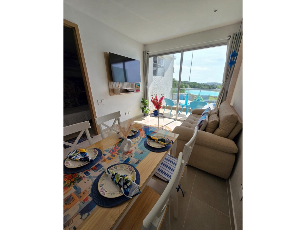 VENTE APARTAMENTO AMOBLADO USO TURÍSTICO- ZONA NORTE, CARTAGENA -COL - 4