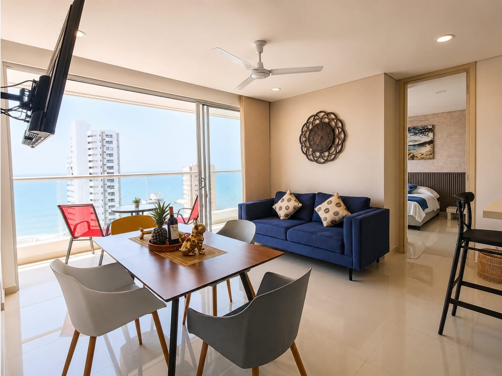 ALQUILER APARTAMENTO AMOBLADO USO MIXTO- BARRIO CABRERO-CARTAGENA-COL — foto 5