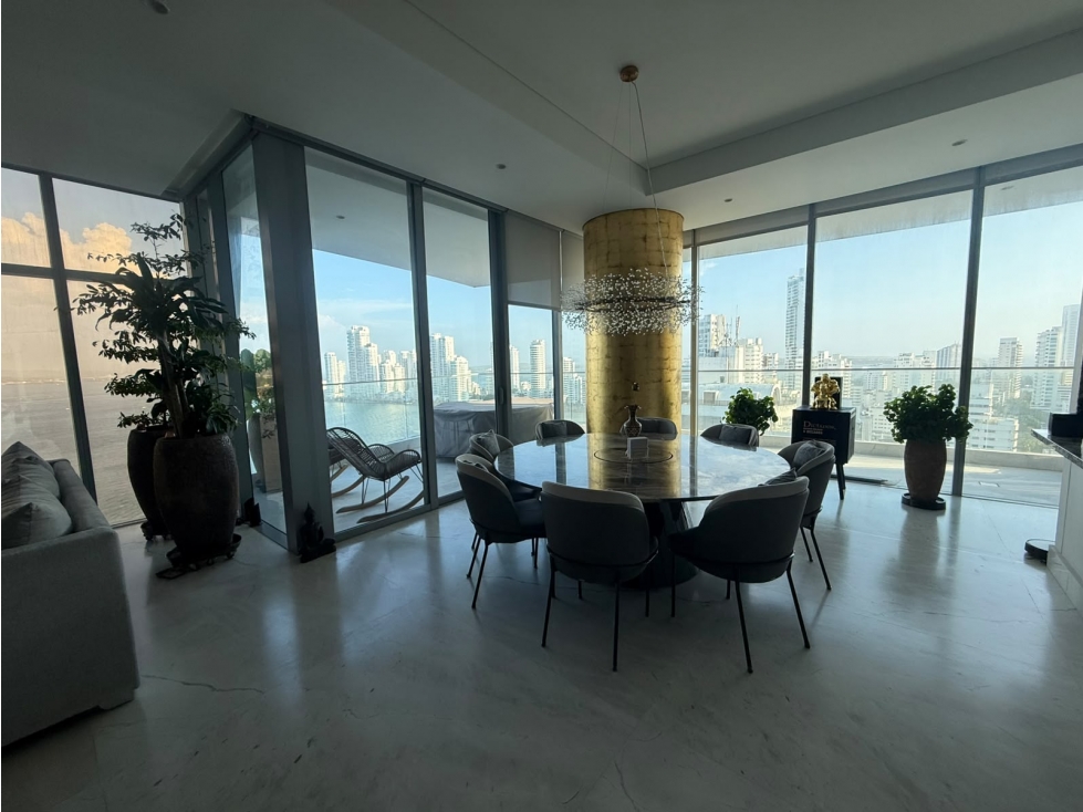 VENTA APARTAMENTO RESIDENCIAL- BOCAGRANDE- CARTAGENA- COLOMBIA