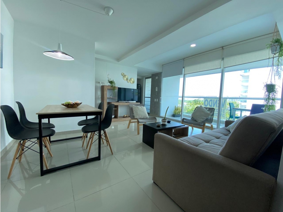 VENTA APARTAMENTO AMOBLADO USO MIXTO ,SECTOR MORROS- CARTAGENA- COL — foto 5