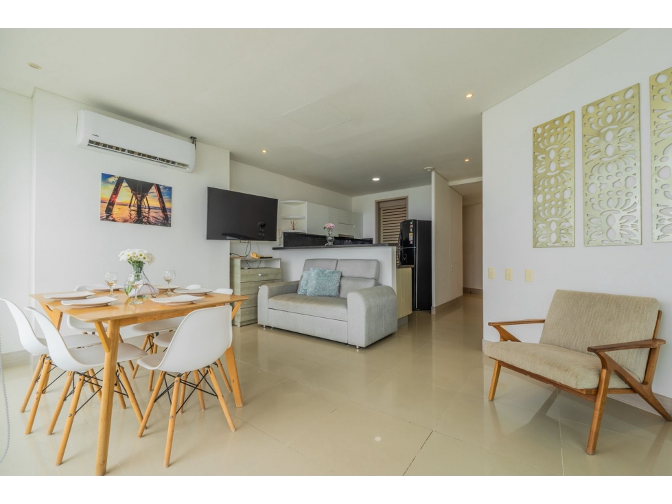 VENTA APARTAMENTO BARRIO BOCAGRANDE- USO TURISTICO- CARTAGENA-COLOMBIA — foto 6