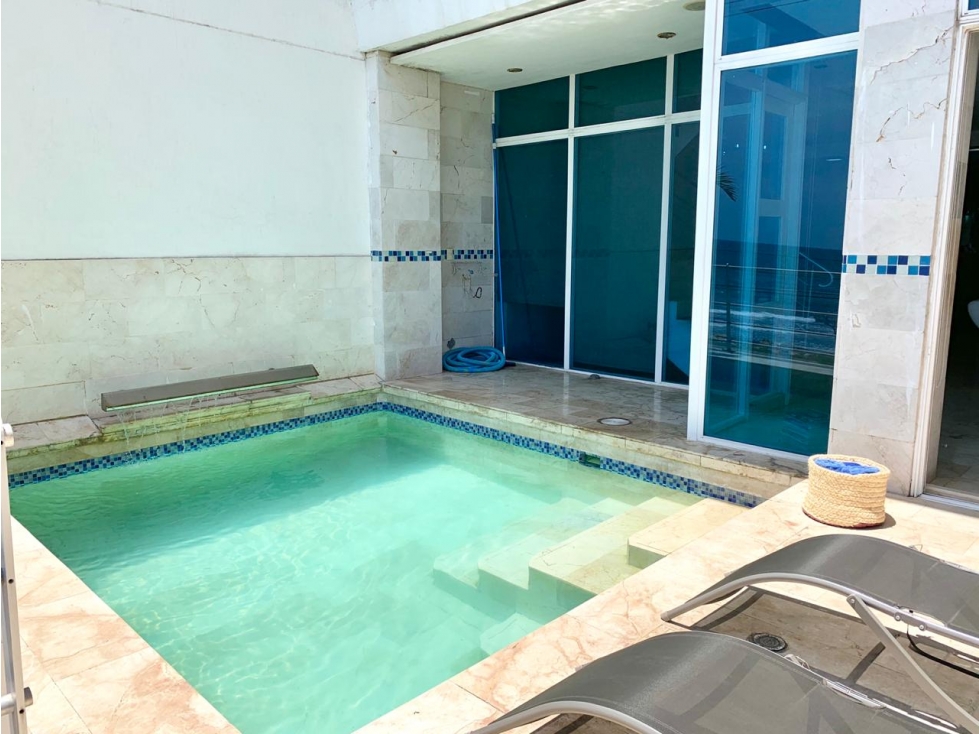 VENTA DE MANSIÓN TIPO LOFT-USO MIXTO-BOCAGRANDE-CARTAGENA-COL — foto 2
