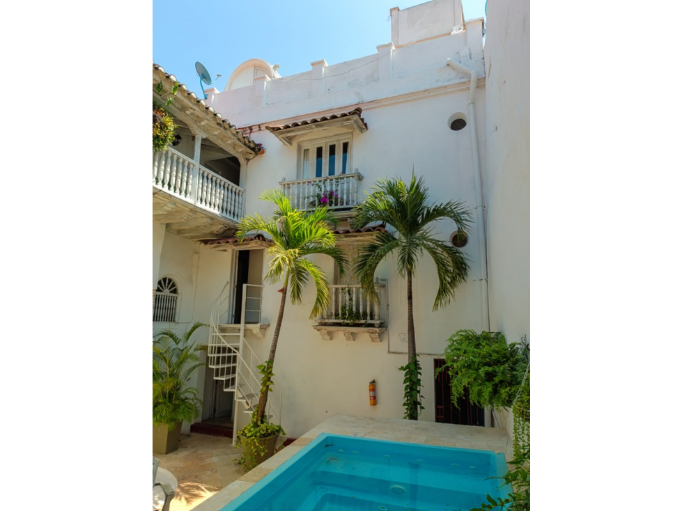 VENTA DE CASA COLONIAL - BARRIO GETSEMANÍ- CARTAGENA- COLOMBIA