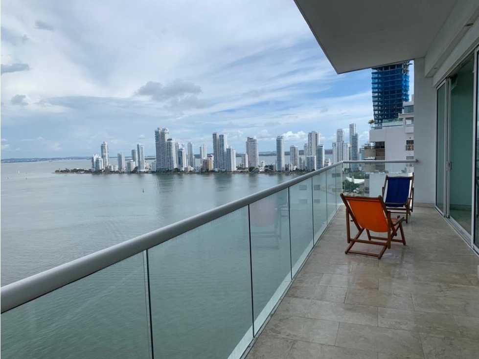 VENTA DE APARTAMENTO USO RESIDENCIAL, BARRIO BOCAGRANDE -CARTAGENA-COL
