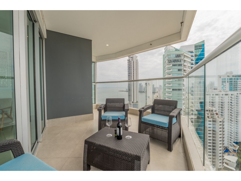 VENTA APARTAMENTO BARRIO BOCAGRANDE- USO TURISTICO- CARTAGENA-COLOMBIA — foto 3
