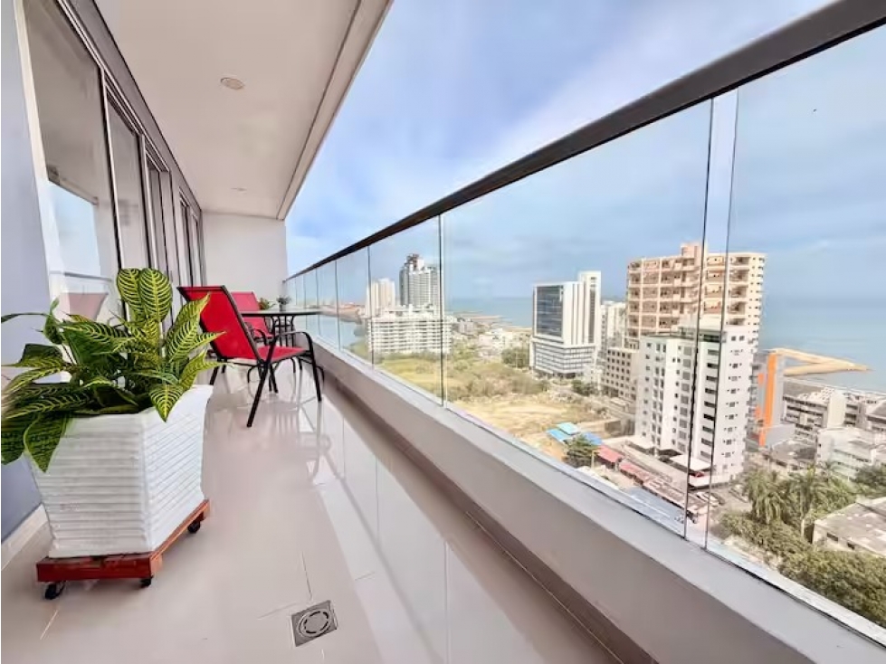 ALQUILER APARTAMENTO AMOBLADO USO MIXTO- BARRIO CABRERO-CARTAGENA-COL — foto 2