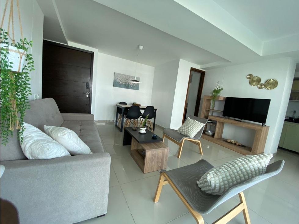 VENTA APARTAMENTO AMOBLADO USO MIXTO ,SECTOR MORROS- CARTAGENA- COL — foto 2