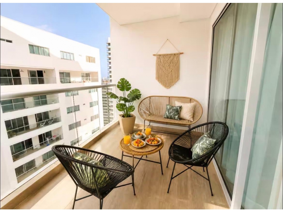 VENTA APARTAMENTO AMOBLADO USO MIXTO- BARRIO MARBELLA, CARTAGENA-COL — foto 2