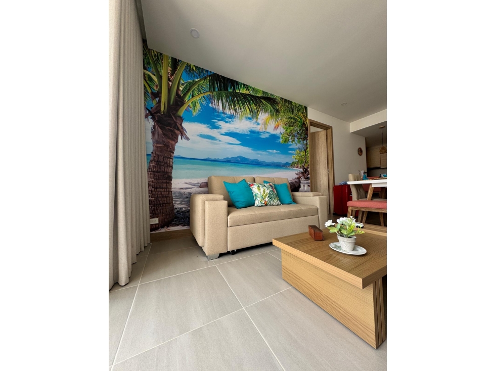 VENTA APTO USO MIXTO, AMOBLADO, SERENA DEL MAR- CARTAGENA- COLOMBIA — foto 6