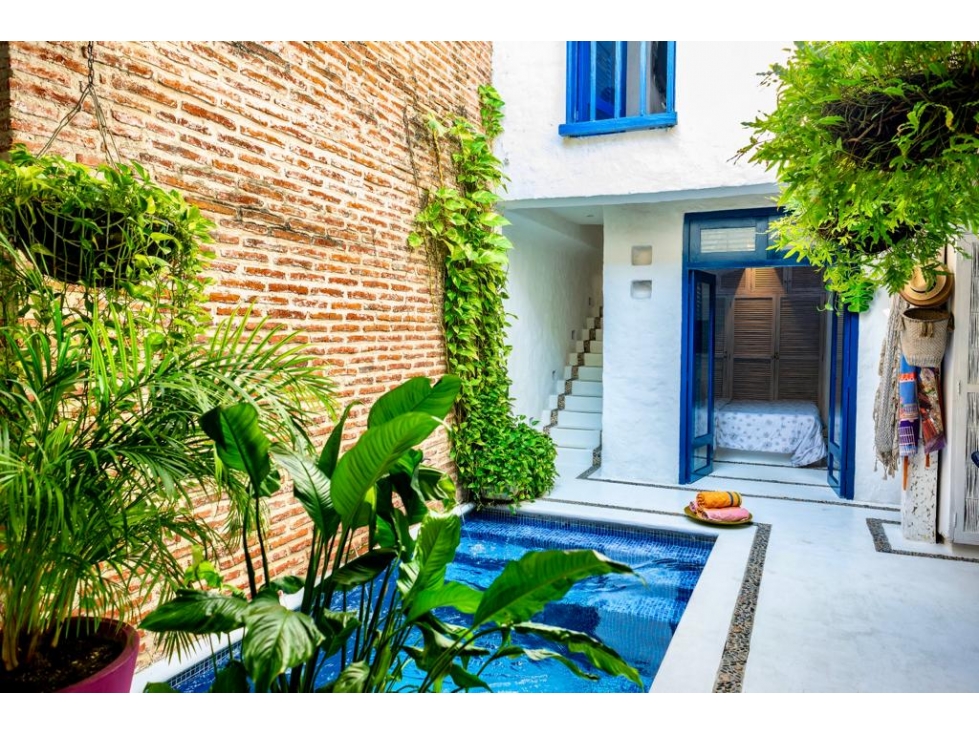 VENTA DE CASA EXCLUSIVA- CENTRO HISTORICO- CARTAGENA- COLOMBIA
