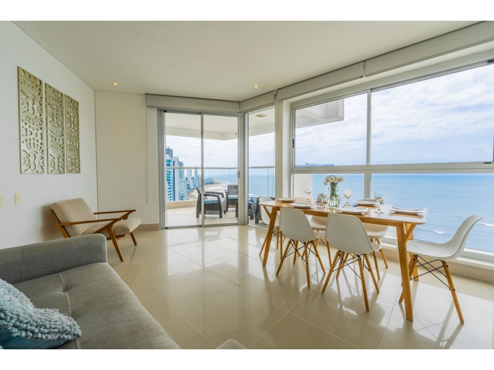 VENTA APARTAMENTO BARRIO BOCAGRANDE- USO TURISTICO- CARTAGENA-COLOMBIA — foto 4