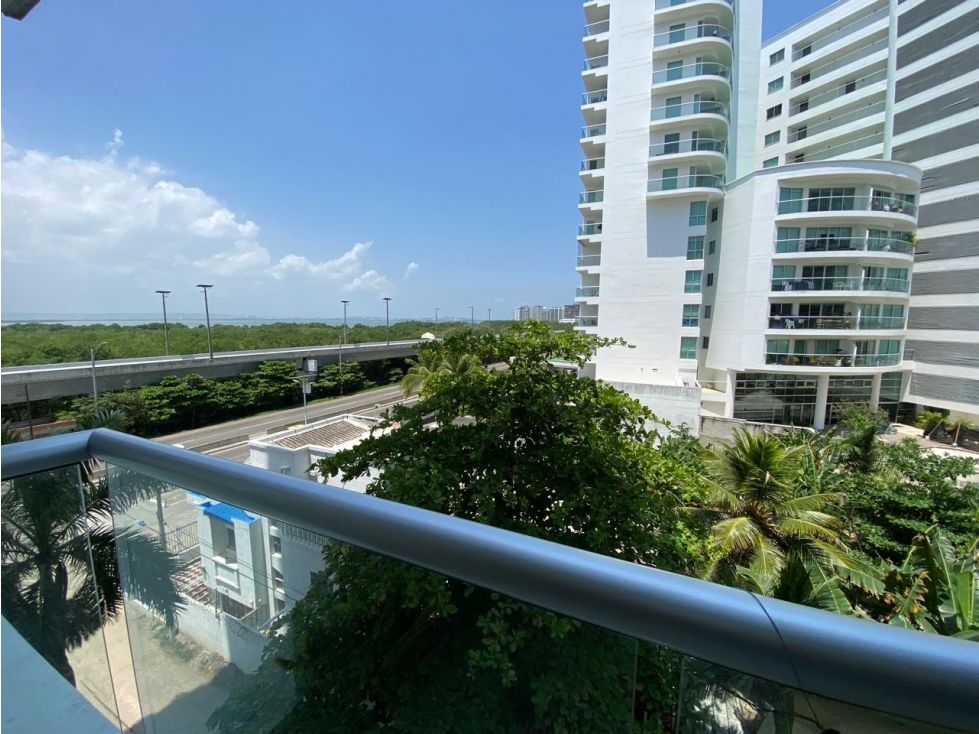 VENTA DE APARTAMENTO AMOBLADO- USO MIXTO- SECTOR MORROS -CARTAGENA-COL