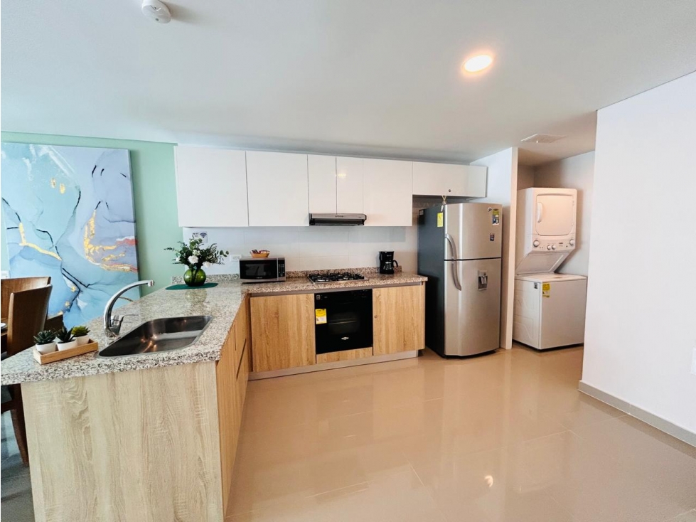VENTA APARTAMENTO AMOBLADO USO MIXTO- BARRIO MARBELLA, CARTAGENA-COL — foto 5