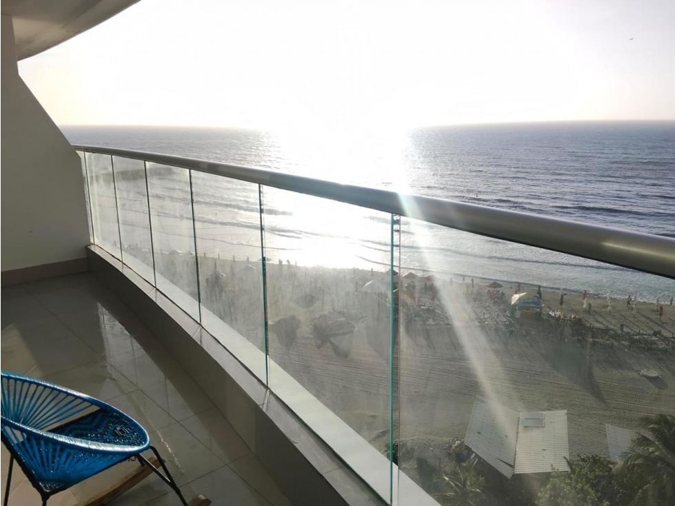 VENTA APARTAMENTO AMOBLADO USO TURÍSTICO- BARRIO BOCAGRANDE- CARTAGENA