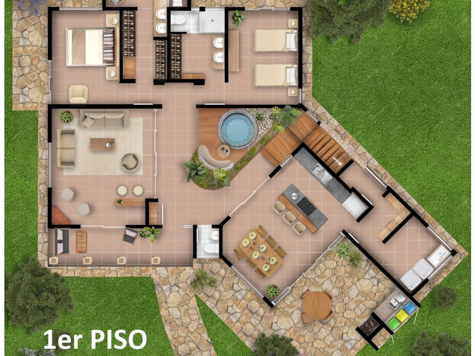 Casa Villa de Leyva Conjunto Terram (Casa Mangle) — foto 2