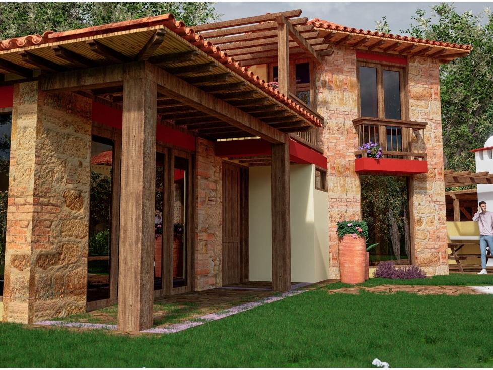 Casa Villa de Leyva Conjunto Terram (Casa Mangle) — foto 6