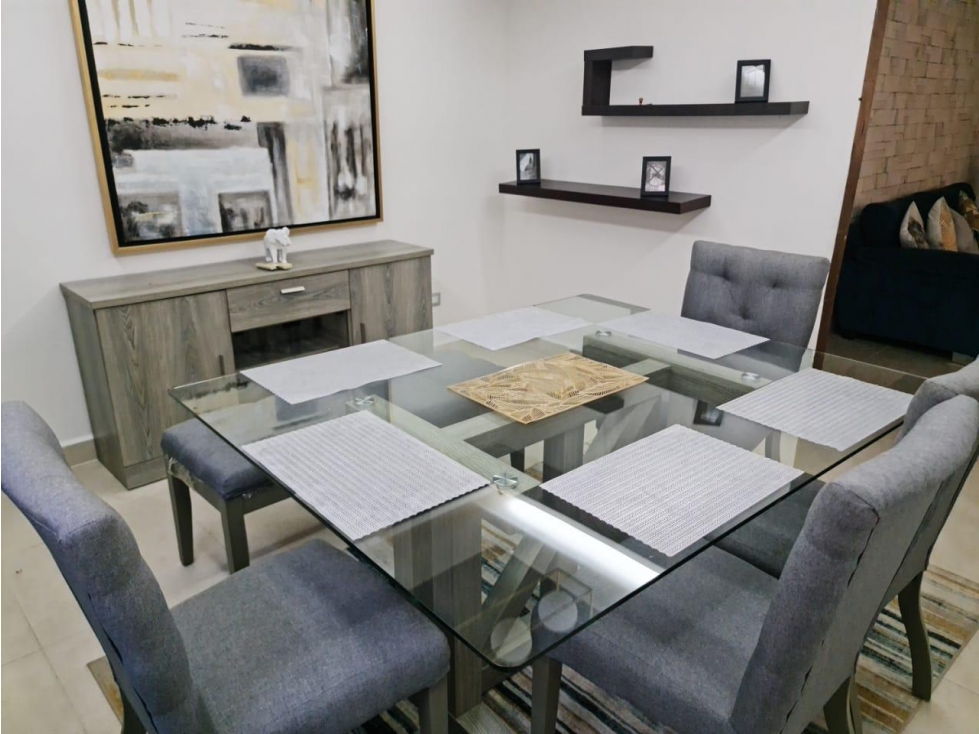 Departamento amueblado en renta en plaza Villahermosa. - 1