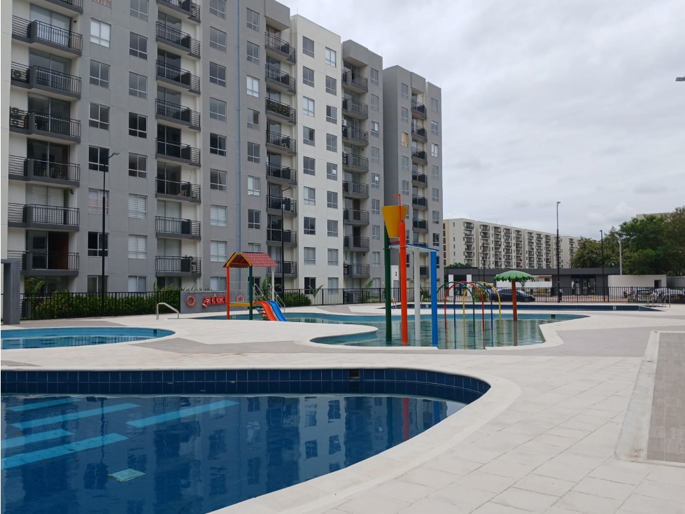 APARTAMENTO EN ARRIENDO O VENTA CONJUNTO PALMA AZUL RICAURTE C/MARCA