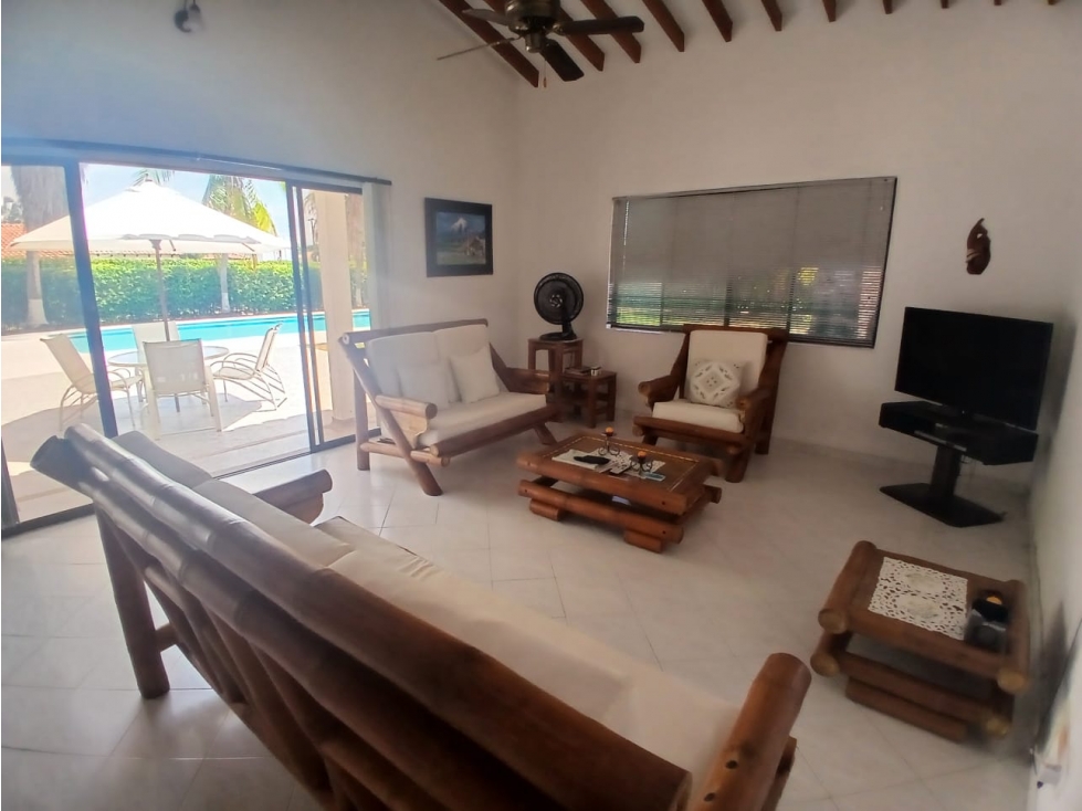 CASA CAMPESTRE AMOBLADA CON PISCINA PRIVADA, RICAURTE C/MARCA - 3
