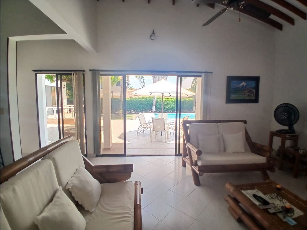 CASA CAMPESTRE AMOBLADA CON PISCINA PRIVADA, RICAURTE C/MARCA - 4