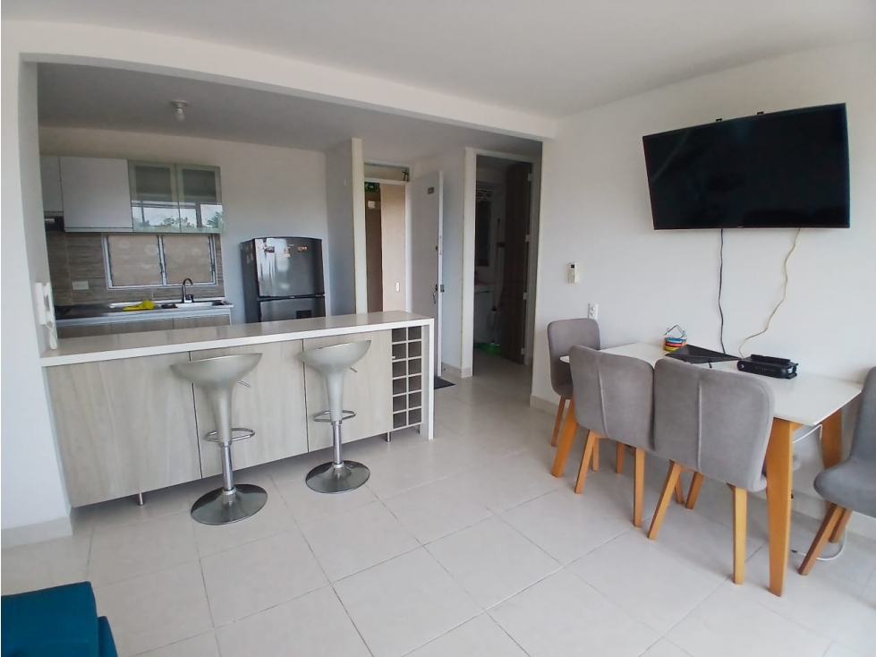 APARTAMENTO AMOBLADO EN ARRIENDO MANACA LAS PALMAS, RICAURTE — foto 5