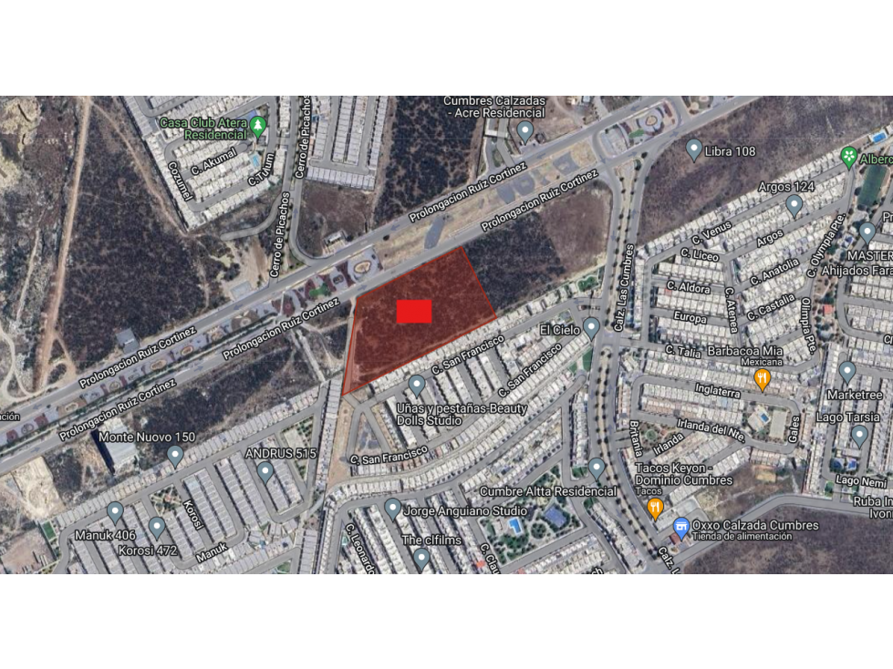 Terreno Comercial en Venta Dominio Cumbres Garcia, N.L - 1