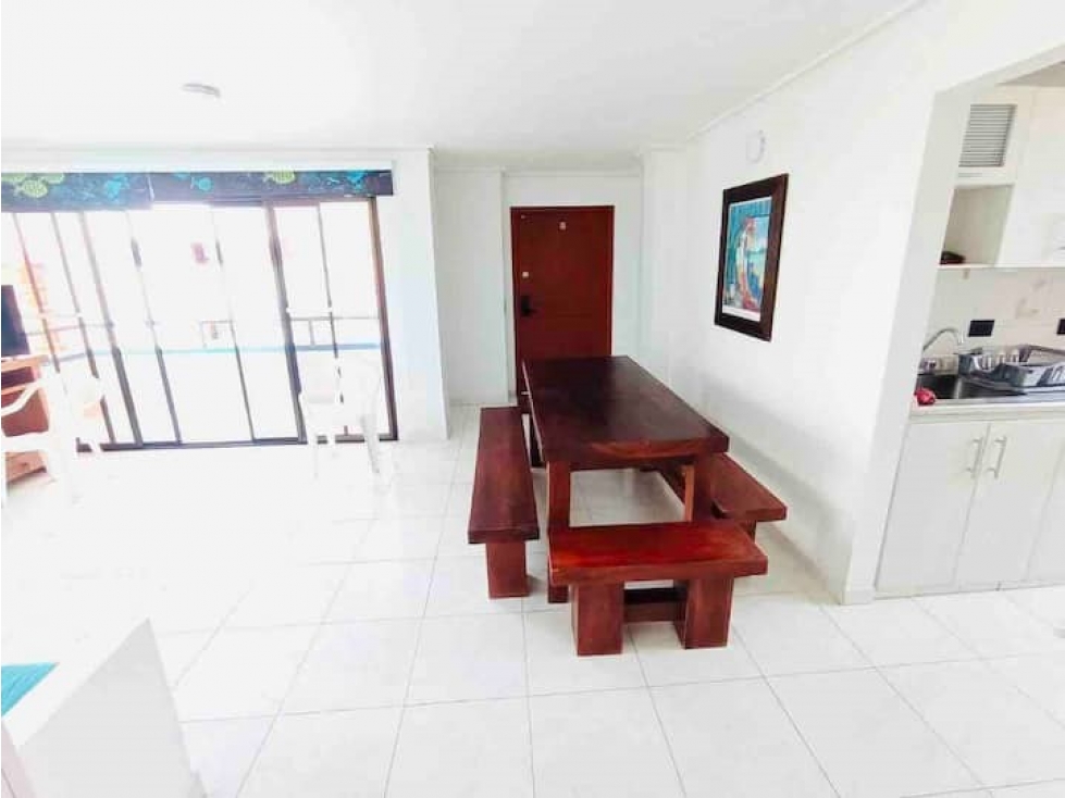 Vendo Apartamento residencial amoblado en Rodadero Sur - 005K — foto 4