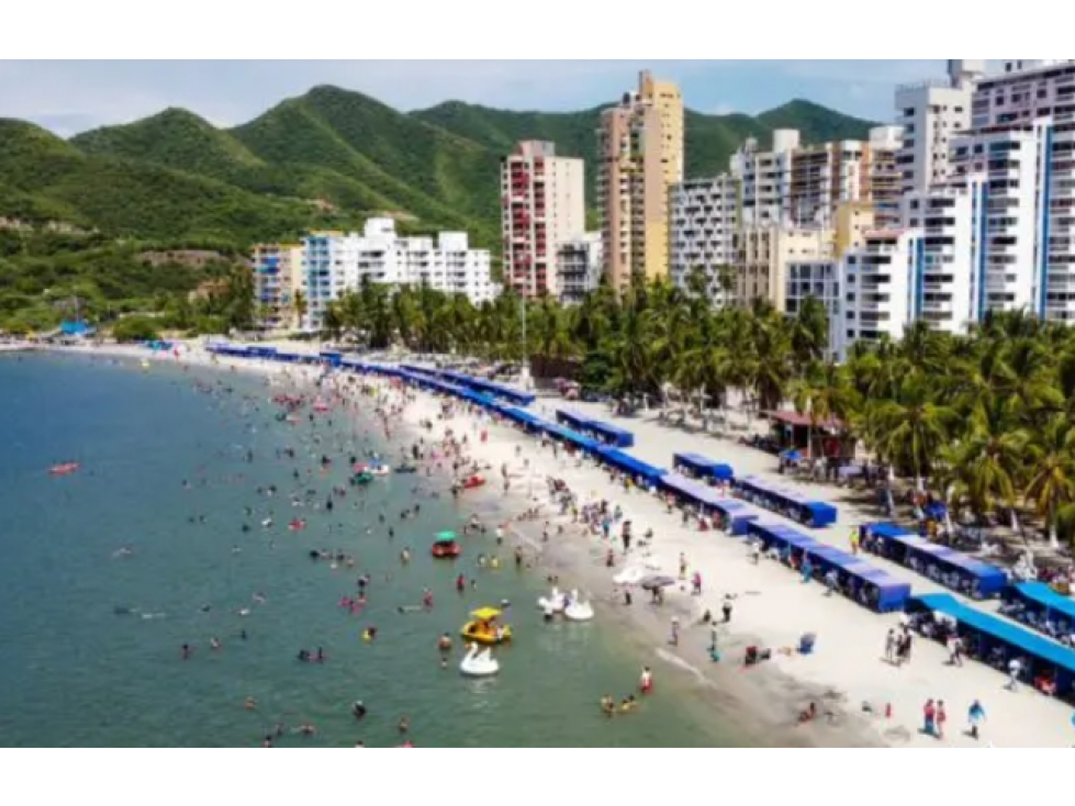 Apartamento Residencia Vista al mar línea -mar Rodadero reservado 005k