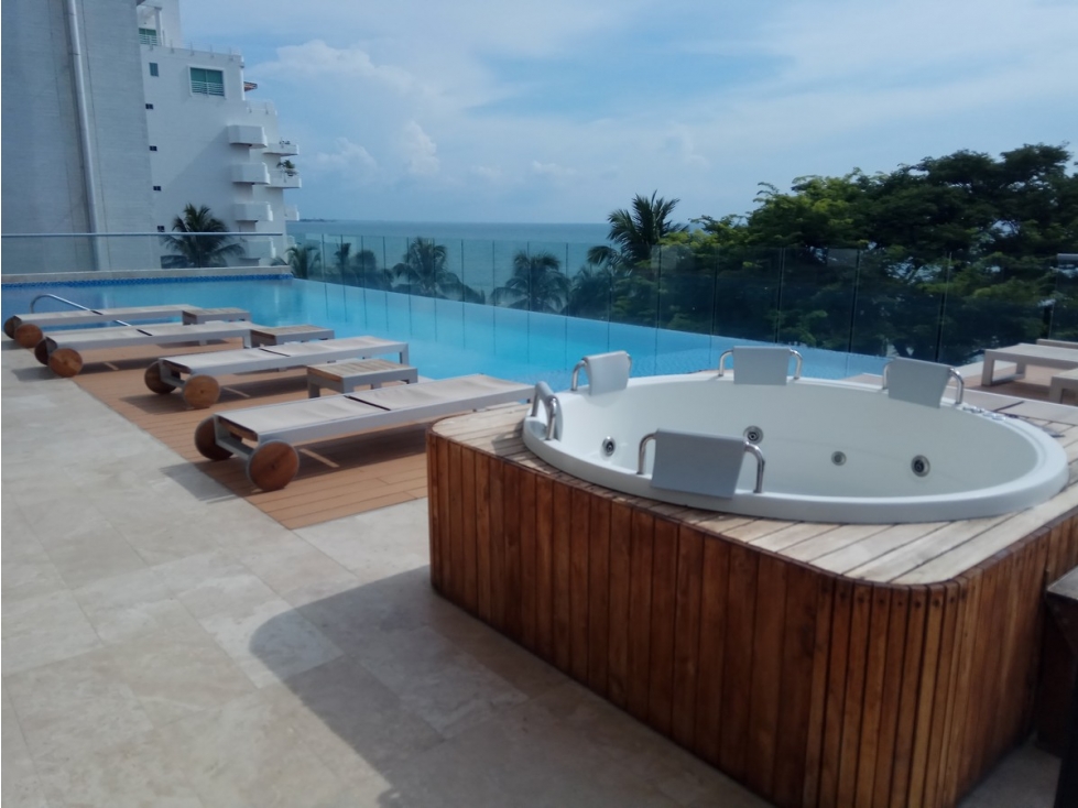 Apartamento en primera linea - playa Pozos Colorados - 005