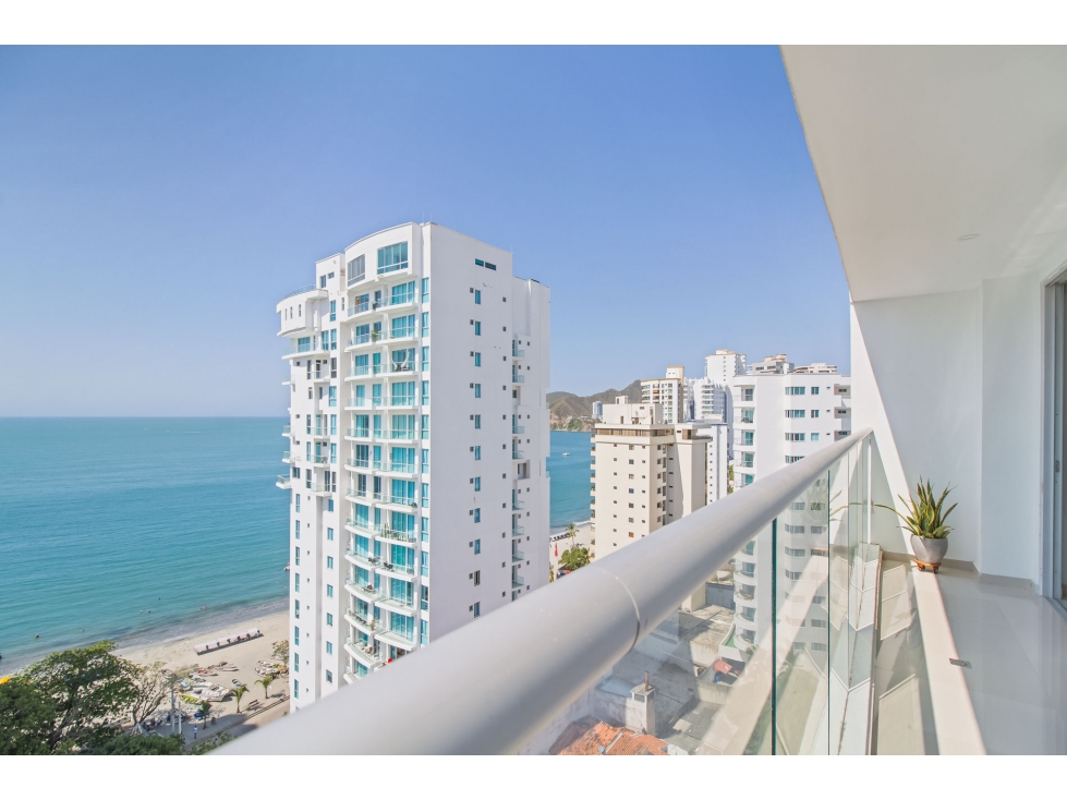 Apartamento Turístico Rodadero Sur con vista al mar - 005