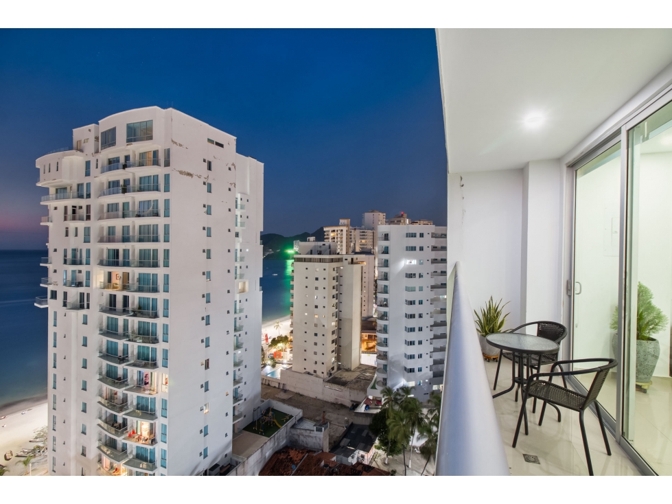 Apartamento Turístico Rodadero Sur con vista al mar - 005 — foto 4