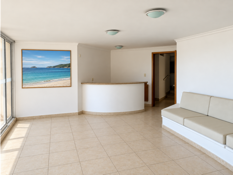 Apartamento en primera linea de playa Rodadero Sur - 005 R — foto 5