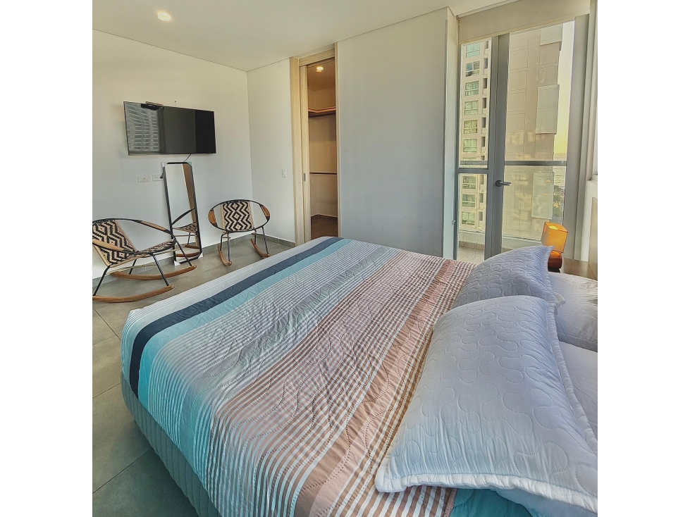 Apartamento Amoblado con vista al mar turistico en Salguero 005 R — foto 6