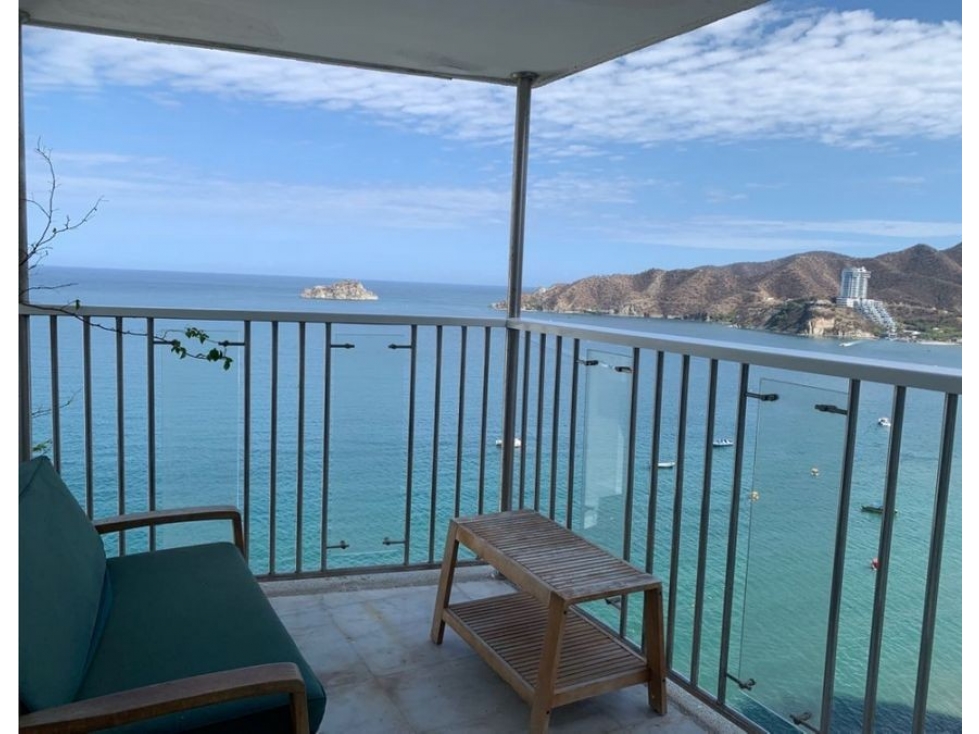 Apartamento con vista al mar del Rodadero Sur - 005 R — foto 4