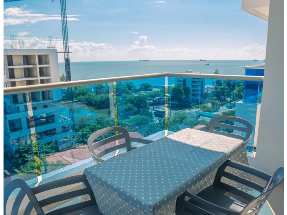 Apartamento en primera línea del mar en Samaria permiso de renta 005R