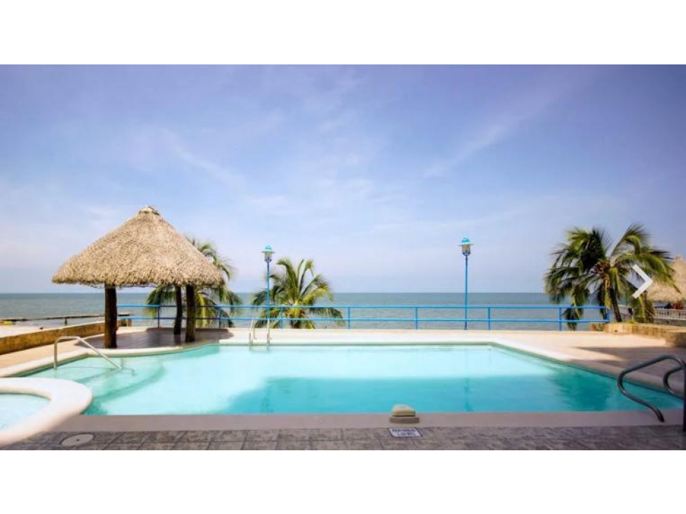 Apartamento vista al mar primera línea de playa Rodadero Sur - 005 R — foto 4