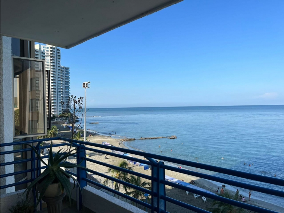 Apartamento vista al mar primera línea de playa Rodadero Sur - 005 R — foto 6