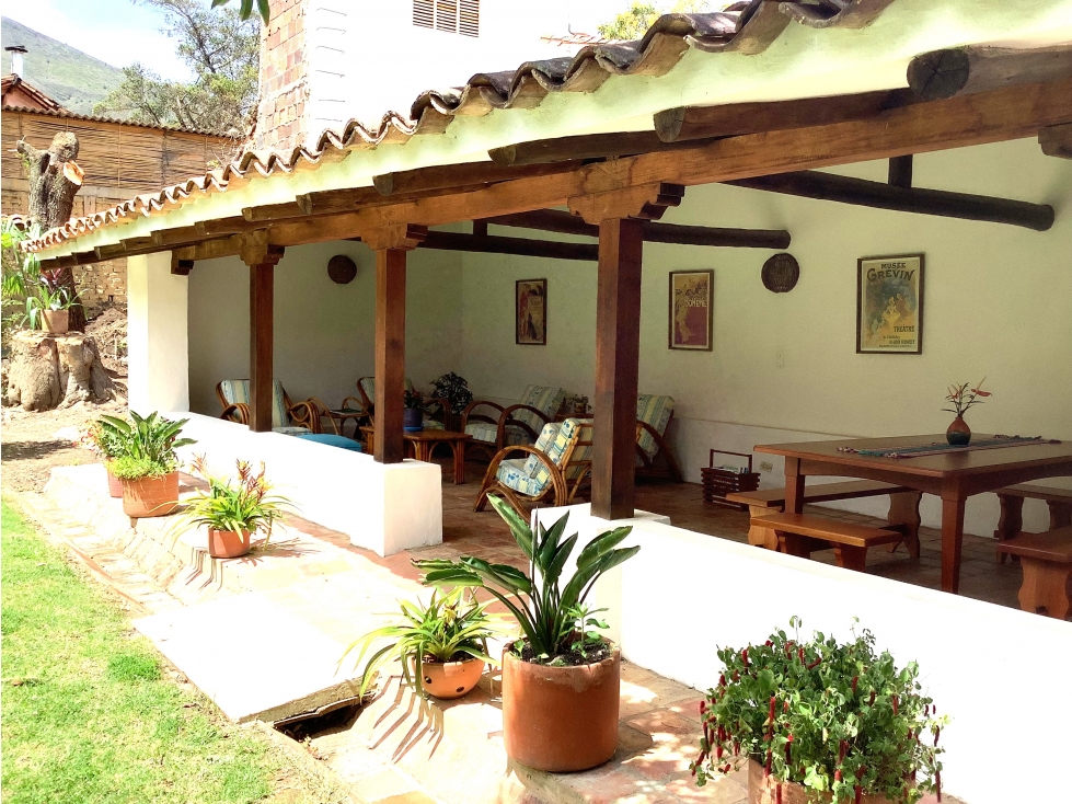 Hermosa casa colonial en arriendo por noche venta Villa de Leyva — foto 5
