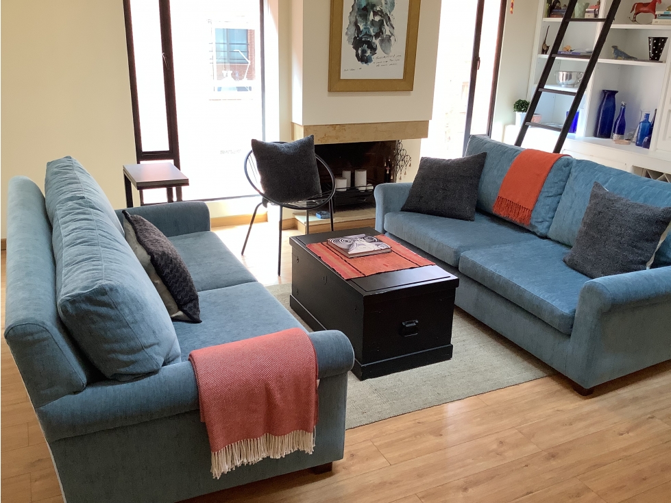 Fabuloso apartamento AMOBLADO con terraza en arriendo en chico — foto 5