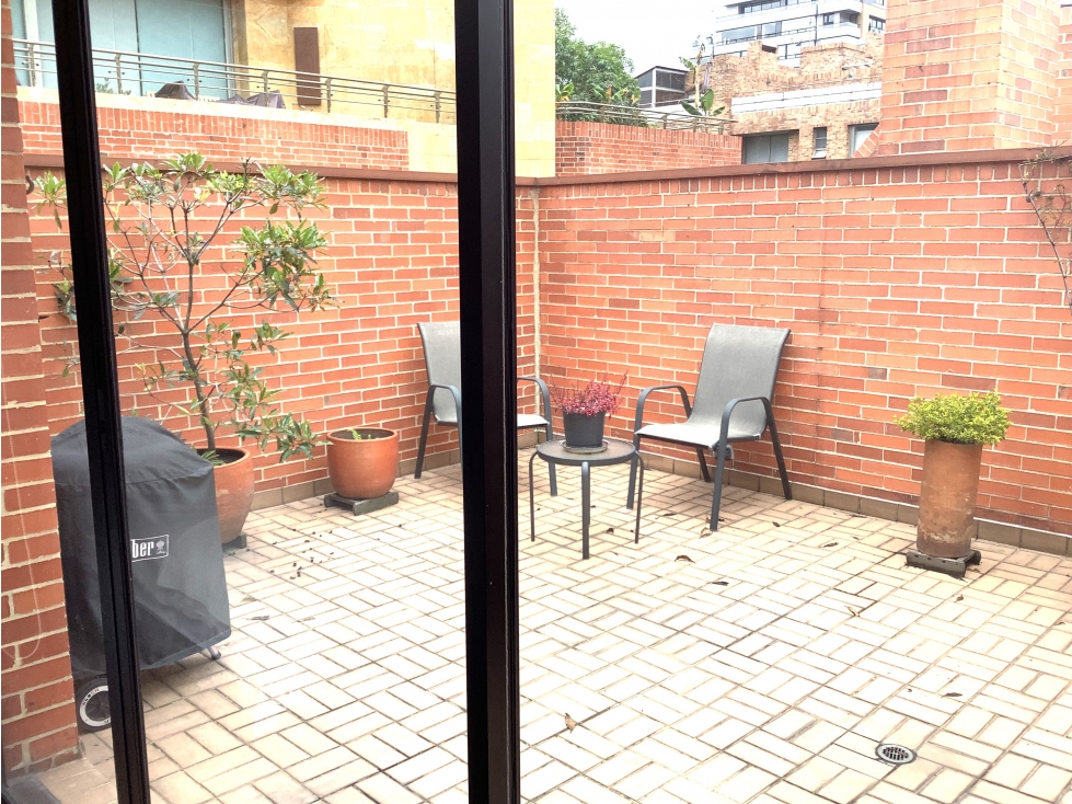 Fabuloso apartamento AMOBLADO con terraza en arriendo en chico — foto 2