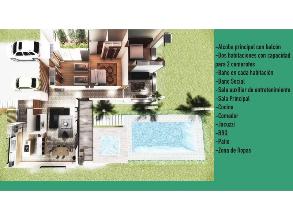 Condominio campestre en Puerto López, Meta - Venta - 5