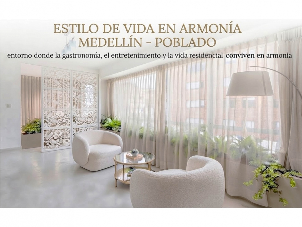 Venta apartamento Medellín Poblado inferior viscaya remodelado