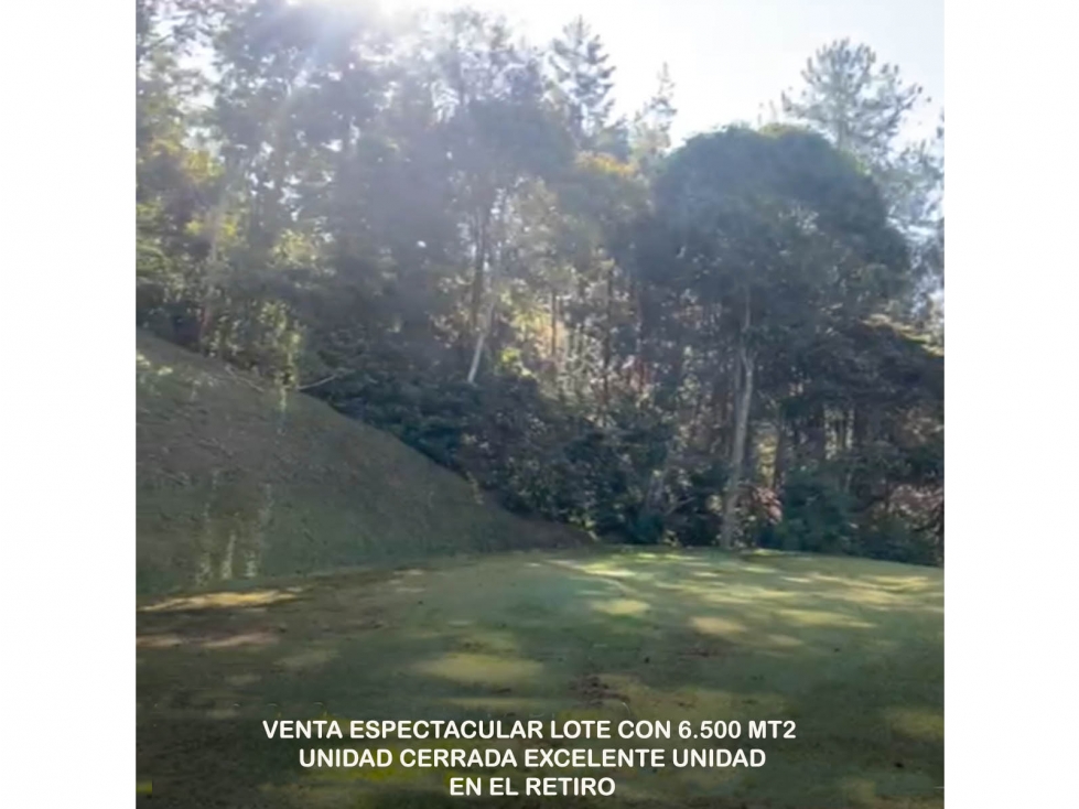 Venta lote antioquia retiro parcelación cerrada luxury 6600 m2 bosque — foto 4