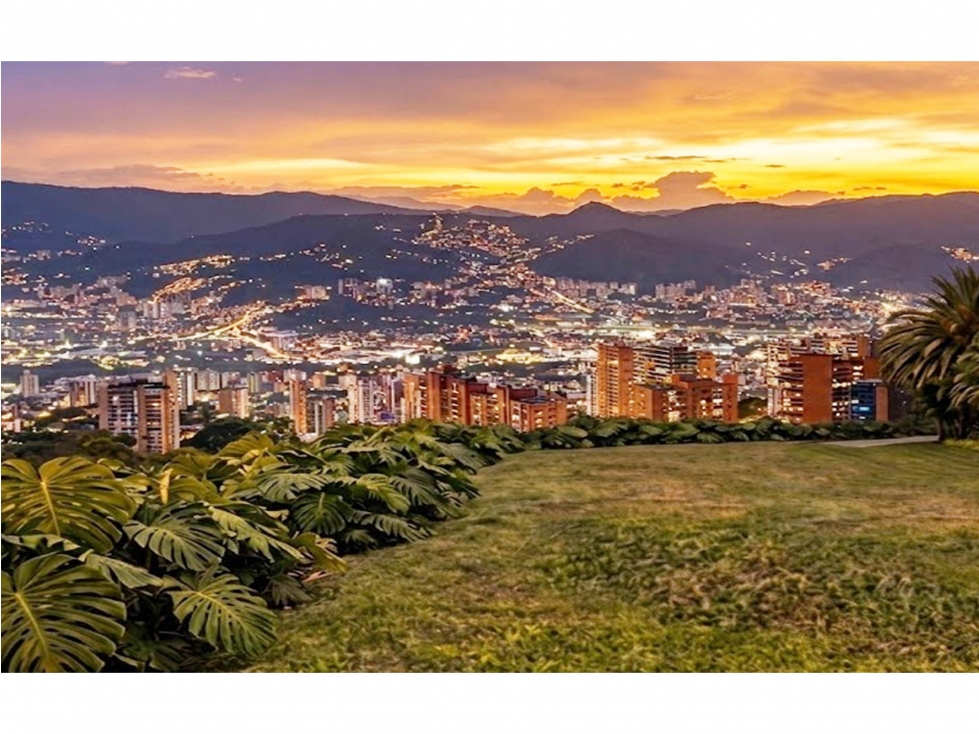 venta lote Medellin poblado unidad cerrada vista panorámica luxury — foto 3