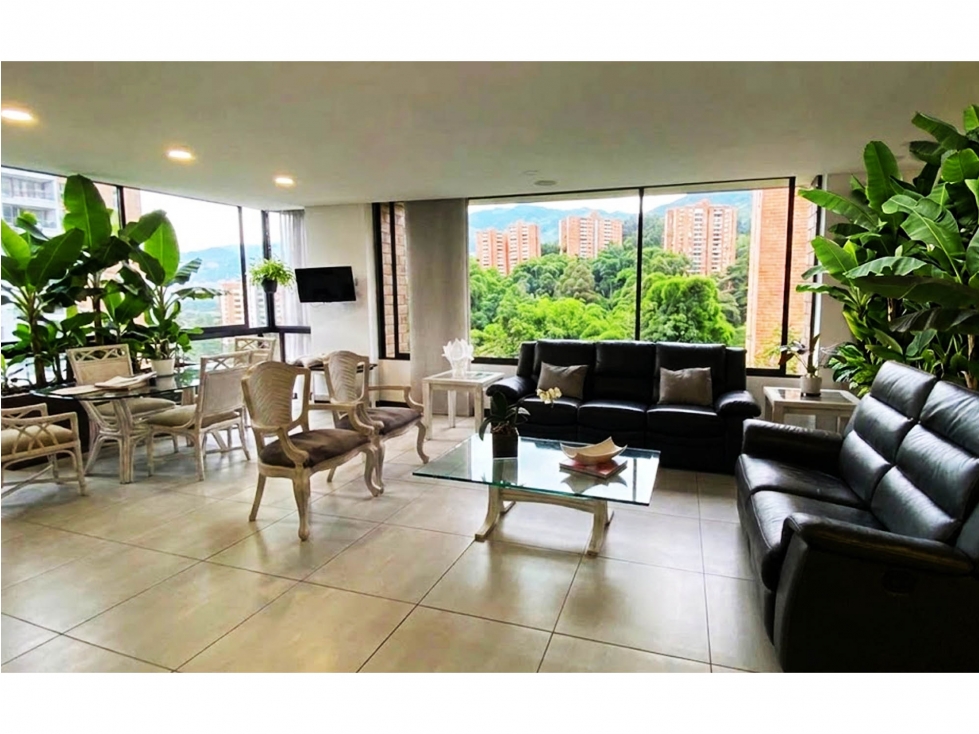 venta apartamento Medellin poblado tesoro casa de 1 nivel remodelado