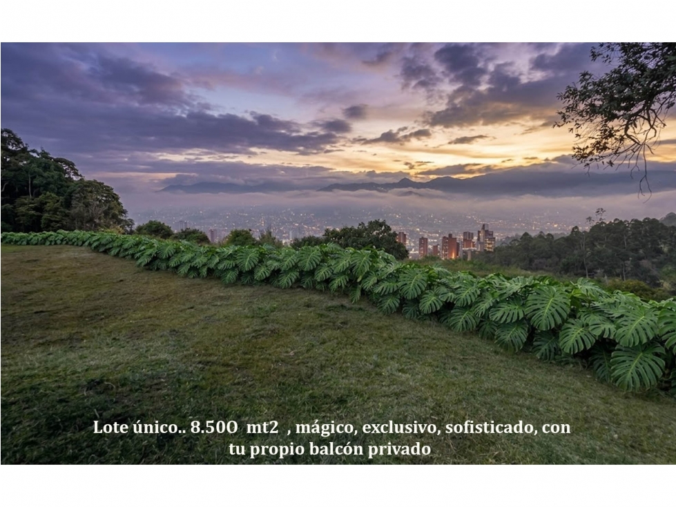 venta lote Medellin poblado unidad cerrada vista panorámica luxury — foto 5