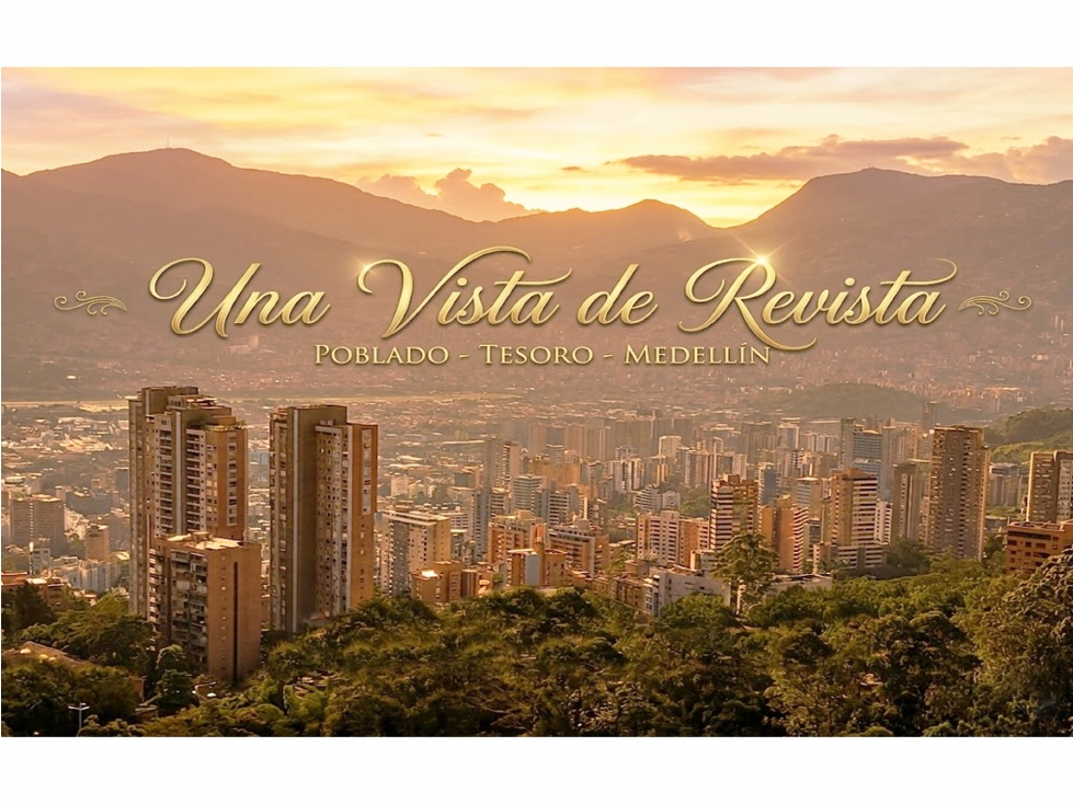 Venta apartamento Medellín Poblado tesoro 200 m2 vista panorámica — foto 2