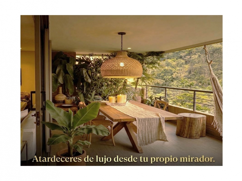 venta apartamento Medellín poblado tesoro 245 m2 luxury piso alto — foto 2